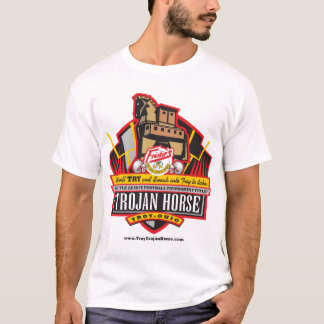 Trojan- Horsemeisterschafts-Entwurf T-Shirt