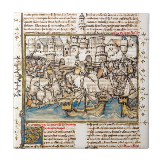 Trojan Kriegs-Kampf Fliese