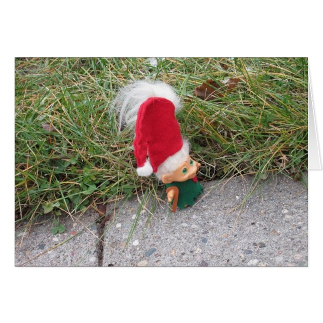 Troll auf einem Spaziergang (Vorderseite (Horizontal))