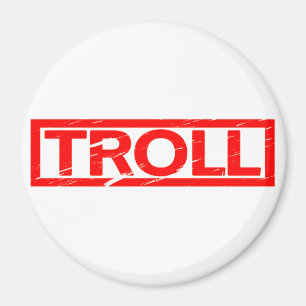 Troll-Briefmarke Magnet