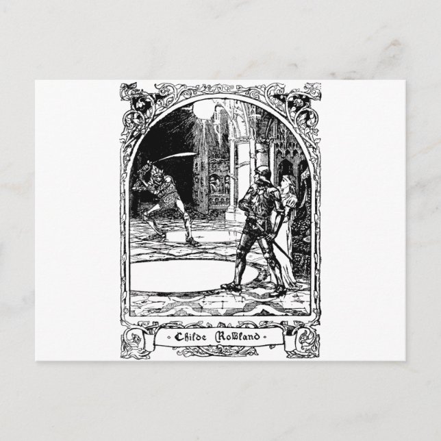 Troll-Clipart-1 Postkarte (Vorderseite)