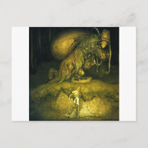 Troll-Clipart-8 Postkarte