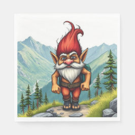 Troll Hiking in Norway, Napkins Serviette