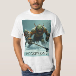 Troll Ice Hockey Ein T - Shirt
