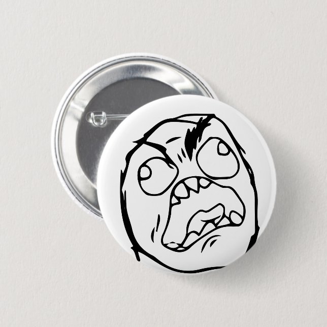 Troll Le Me Memes hat die bearbeitbare Wahl Ihrer  Button (Vorne & Hinten)