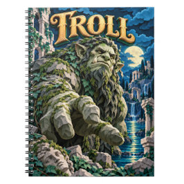 Troll, Paper Cut Monster Notizblock