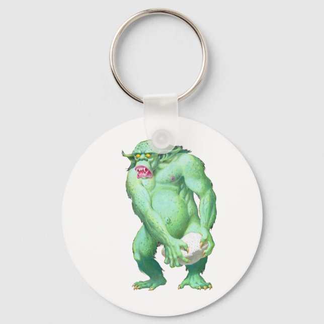 Troll-Schlüsselanhänger Schlüsselanhänger (Vorderseite)