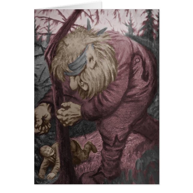 Troll zerreißt Baum (Vorne)