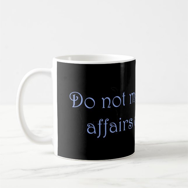 Trolle dürfen nicht eingesteckt werden kaffeetasse (Links)