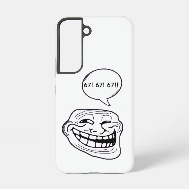 Trollface-Handyhülle Samsung Galaxy Hülle (Rückseite)