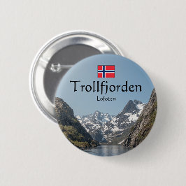 Trollfjord Lofoten Button