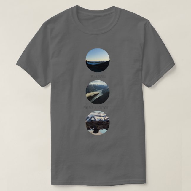 Trolltunga T-Shirt (Design vorne)