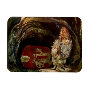 „Trolltür“ von John Bauer Magnet