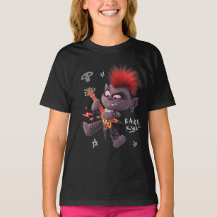 Trollwelten   Barb Shredder auf ihrer Gitarre T-Shirt