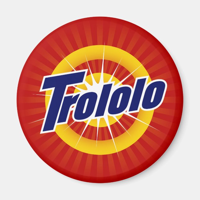 Trololo Round Magnet (Vorne)