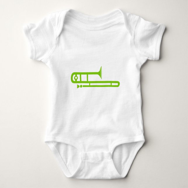 Trombone Baby Strampler (Vorderseite)
