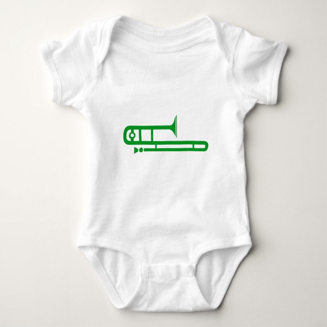 Trombone Baby Strampler (Vorderseite)