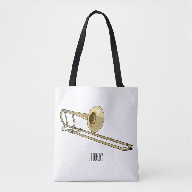 Trombone-Cartoon (Vorderseite)