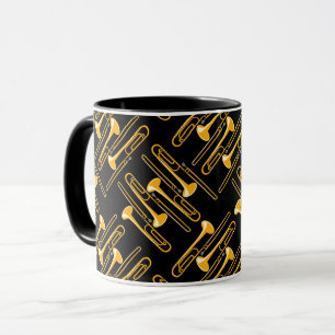 Trombone Crosshatch Tasse