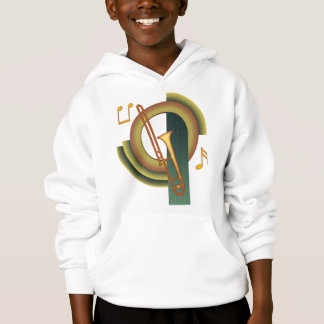 Trombone-Deko Hoodie