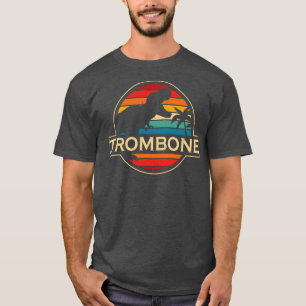 Trombone Dinosaurier T-Shirt