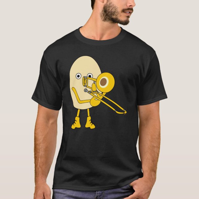 Trombone Egghead T-Shirt (Vorderseite)