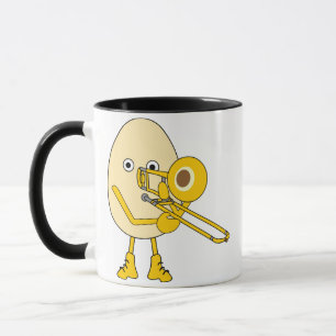 Trombone Egghead Tasse
