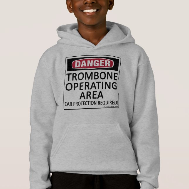 Trombone-Einsatzgebiet Hoodie (Vorderseite)