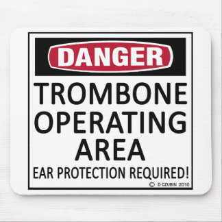 Trombone-Einsatzgebiet Mousepad