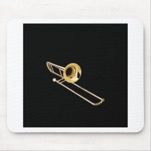 "Trombone" Entwurfsgeschenke und -produkte Mousepad