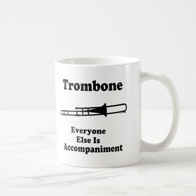Trombone-Geschenk Tasse (Rechts)