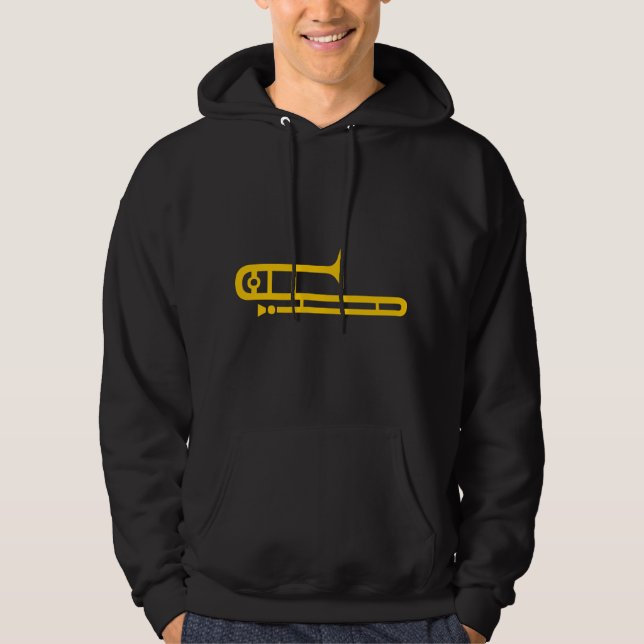 Trombone Hoodie (Vorderseite)