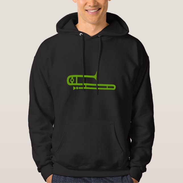 Trombone Hoodie (Vorderseite)