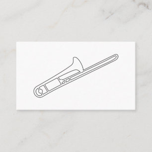 Trombone-Logo - Visitenkarte