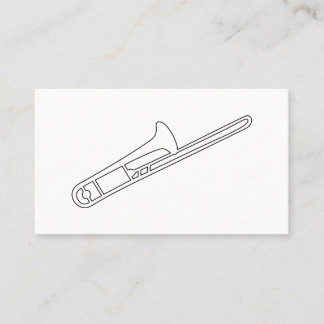 Trombone-Logo - Visitenkarte