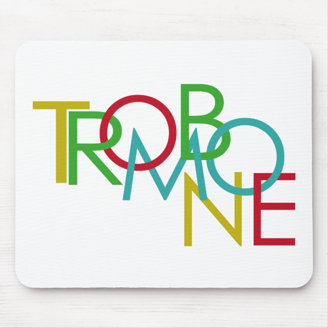 Trombone Mousepad (Vorne)