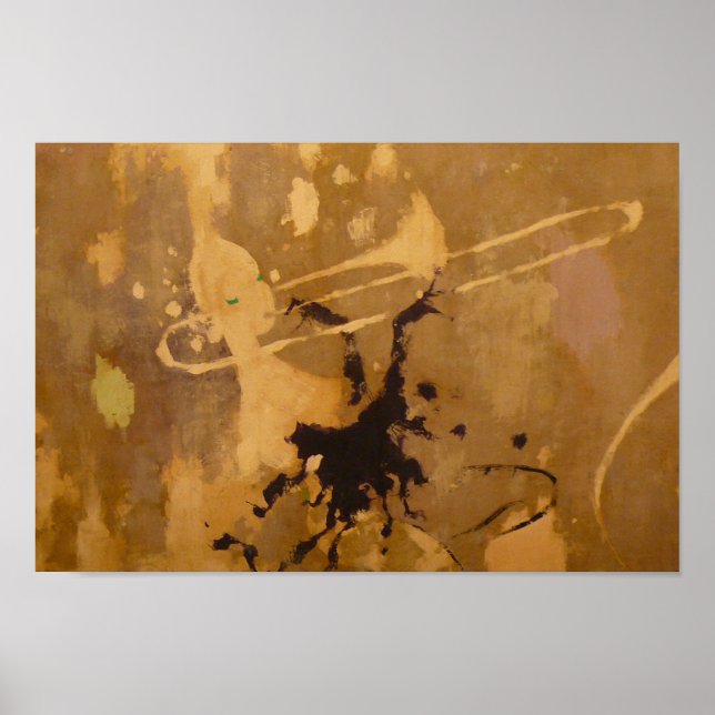 Trombone-Muse Poster (Vorne)