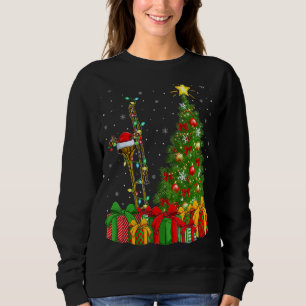 Trombone Music Xmas Holiday Weihnachten Sweatshirt