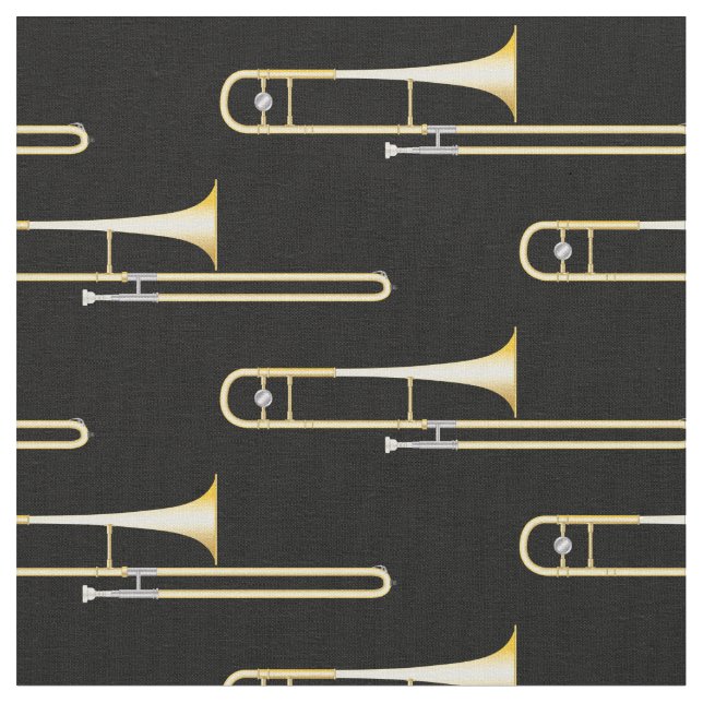 Trombone Musical Musical Room Decke Stoff (Nahaufnahme)