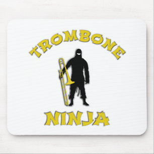 Trombone Ninja Mousepad
