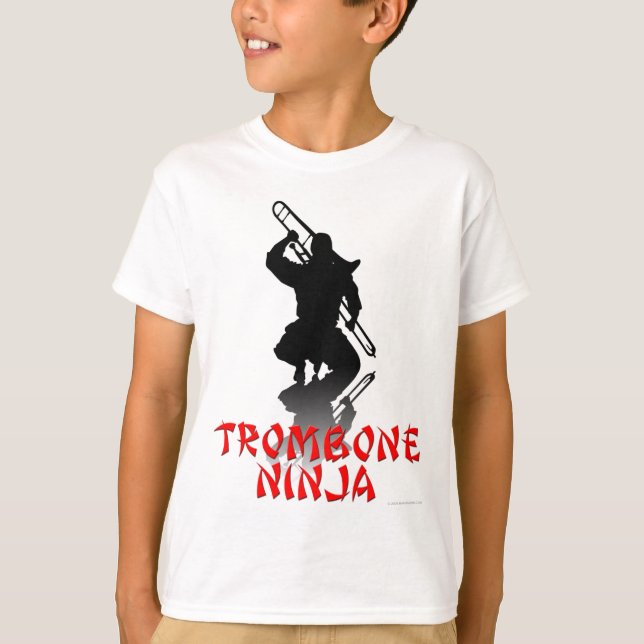 Trombone Ninja T-Shirt (Vorderseite)