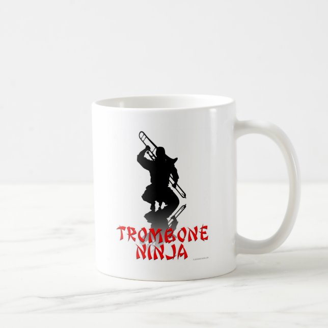 Trombone Ninja Tasse (Rechts)