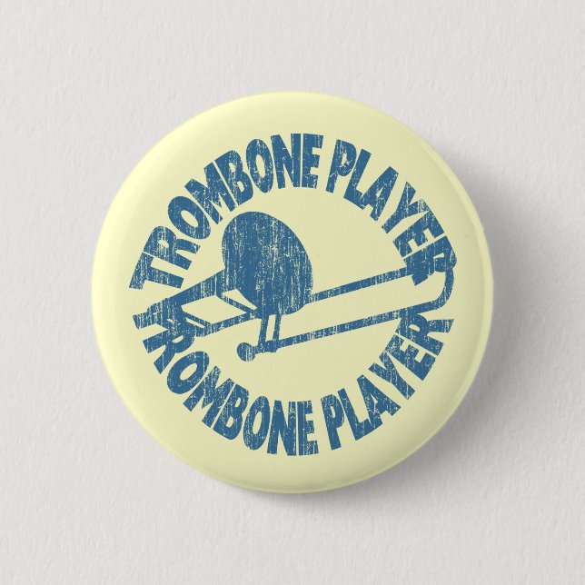 Trombone-Player Button (Vorderseite)