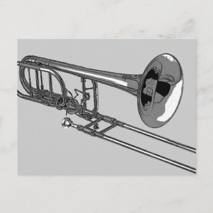 Trombone Postkarte