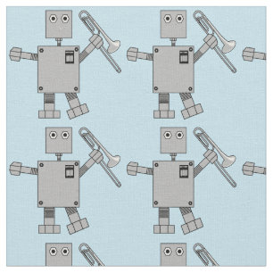 Trombone Robot Stoff