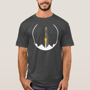 TROMBONE ROCKET Konzert Band Marching Band Funny T-Shirt