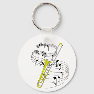 Trombone Schlüsselanhänger