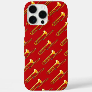 Trombone-Zeichnend iPhone 16 Pro Max Hülle