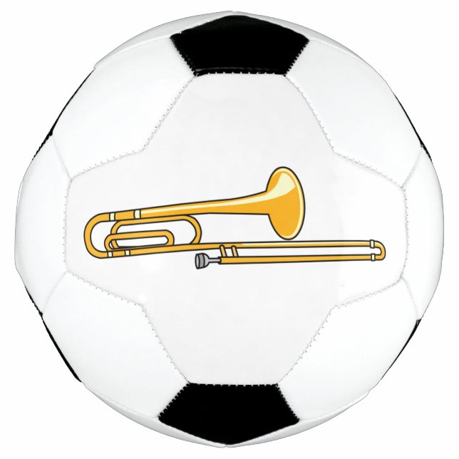 Trombone-Zeichnend Fußball (Vorderseite)