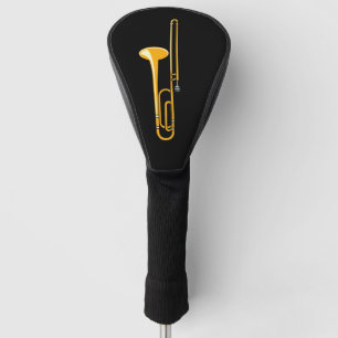 Trombone-Zeichnend Golf Headcover